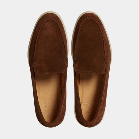 Brown Suede Loafers Ultra-Light Weight