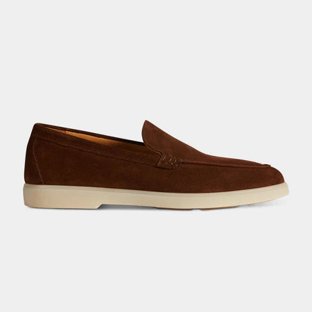 Brown Suede Loafers Ultra-Light Weight