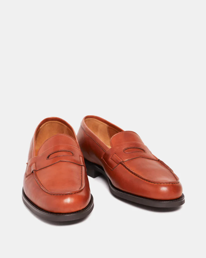 Brown Soft Leather Loafer