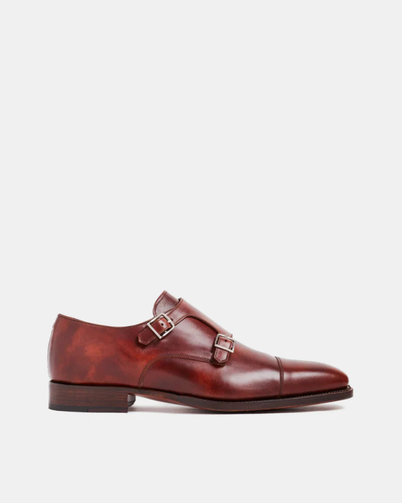 Museum Double Monk Strap Dress Shoe