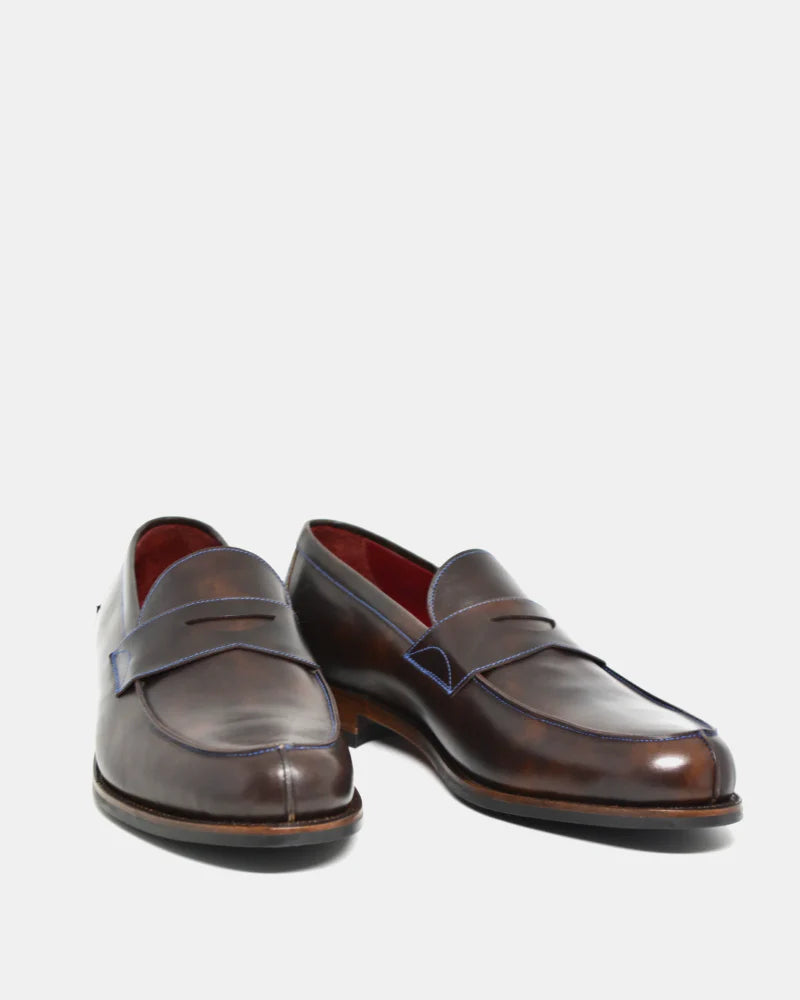 Brown Lightweight Penny Loafers