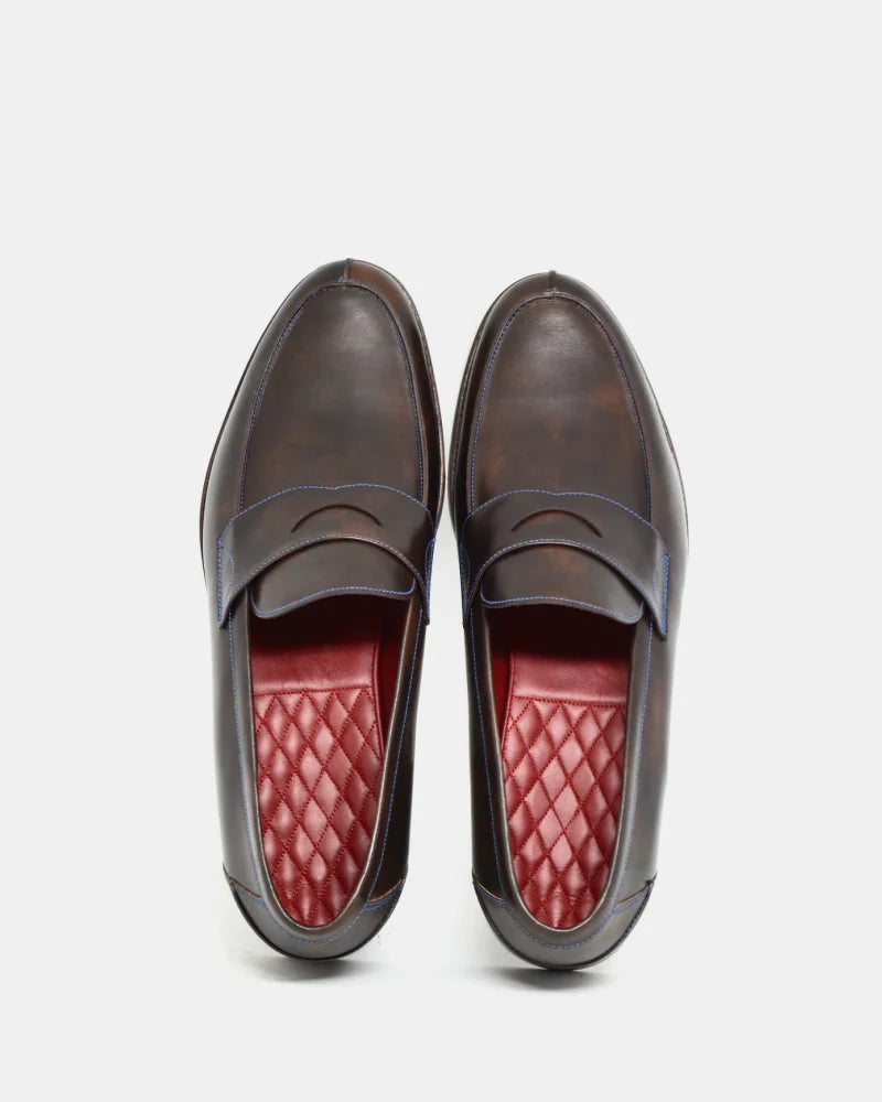 Brown Lightweight Penny Loafers