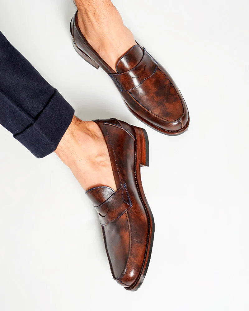 Brown Lightweight Penny Loafers