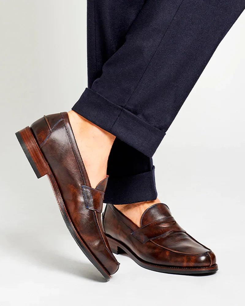 Brown Lightweight Penny Loafers