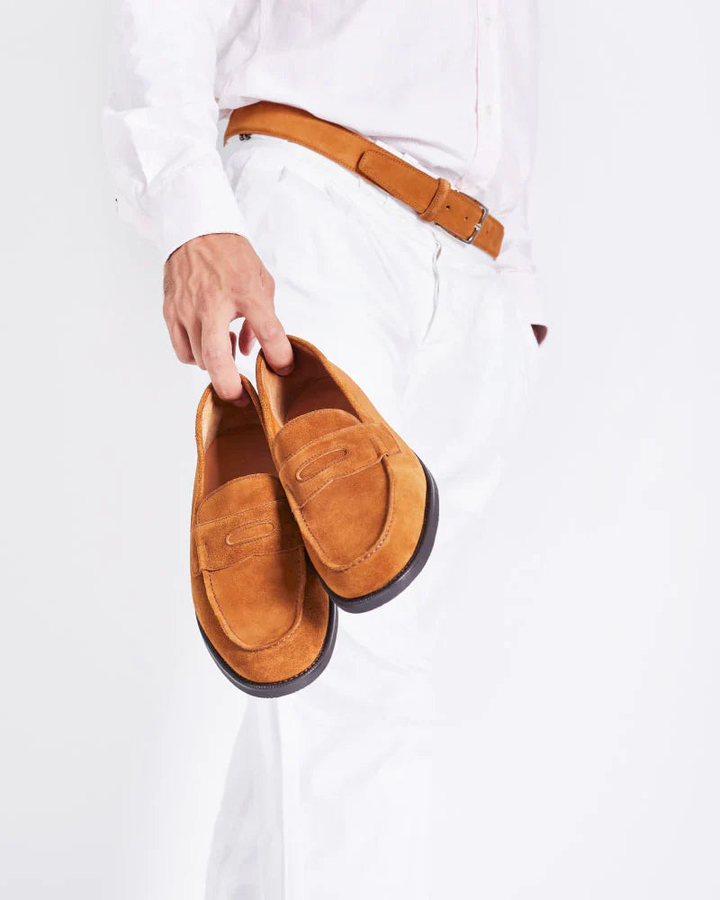 Suede Lightweight Penny Loafer